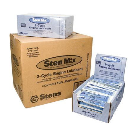 STENS Oil For Case 1.8 Fl. Oz Packs All 2-Cycle Engines; 770-255 2-Cycle 770-255